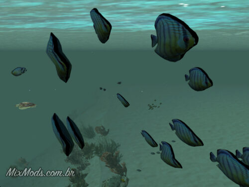 gta sa mod trilogy definitive underwater sea fish hd 3d remaster