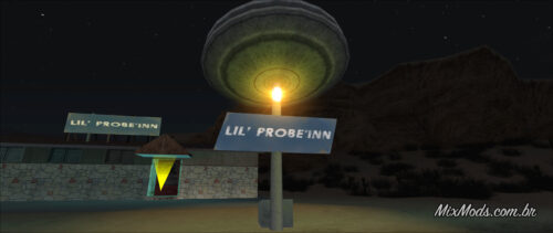 gta sa mod ufo lit light bar lil probe inn 2